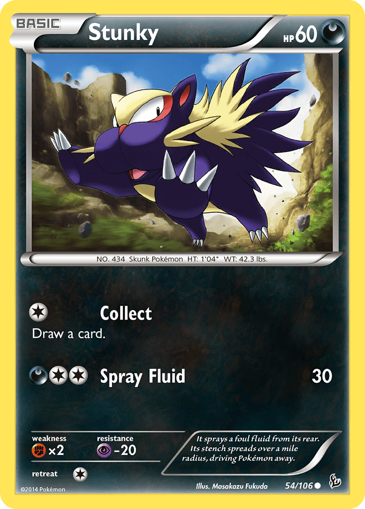 Stunky, kortbilde fra pokemontcg.io