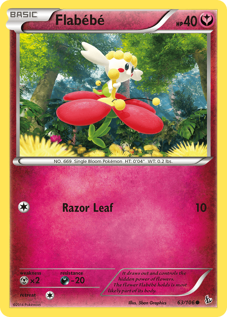 Flabébé, kortbilde fra pokemontcg.io