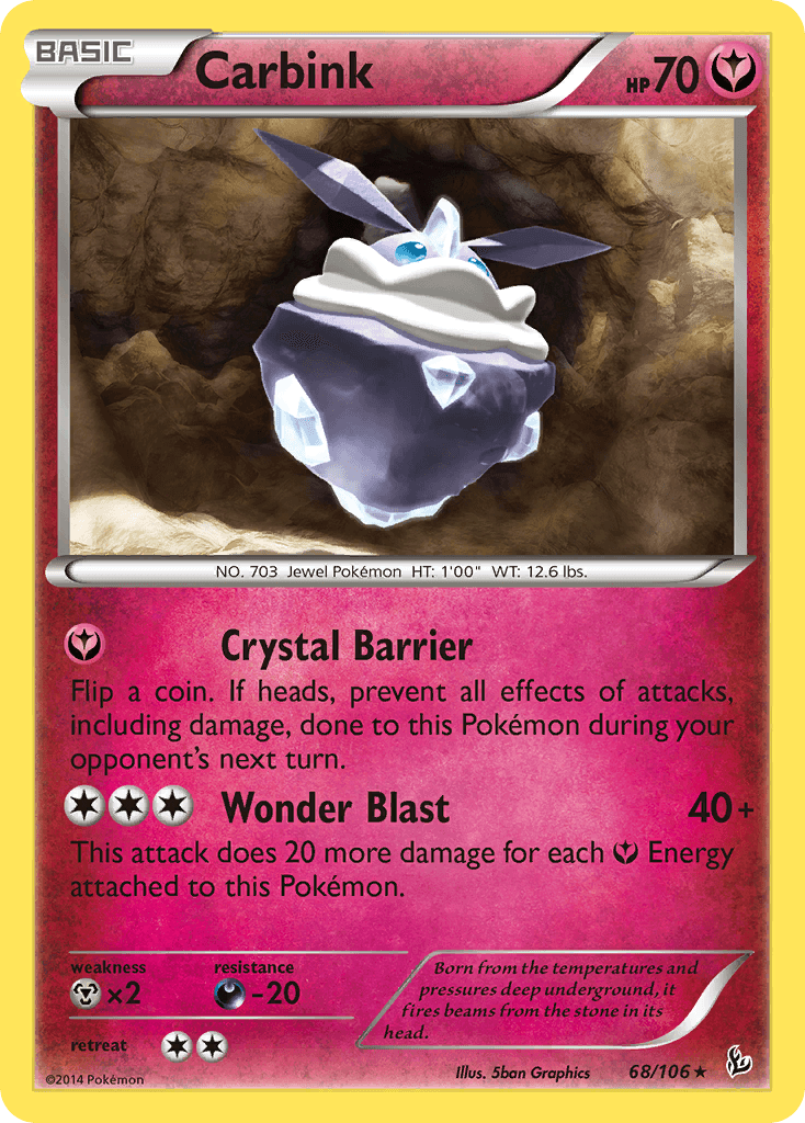 Carbink, kortbilde fra pokemontcg.io