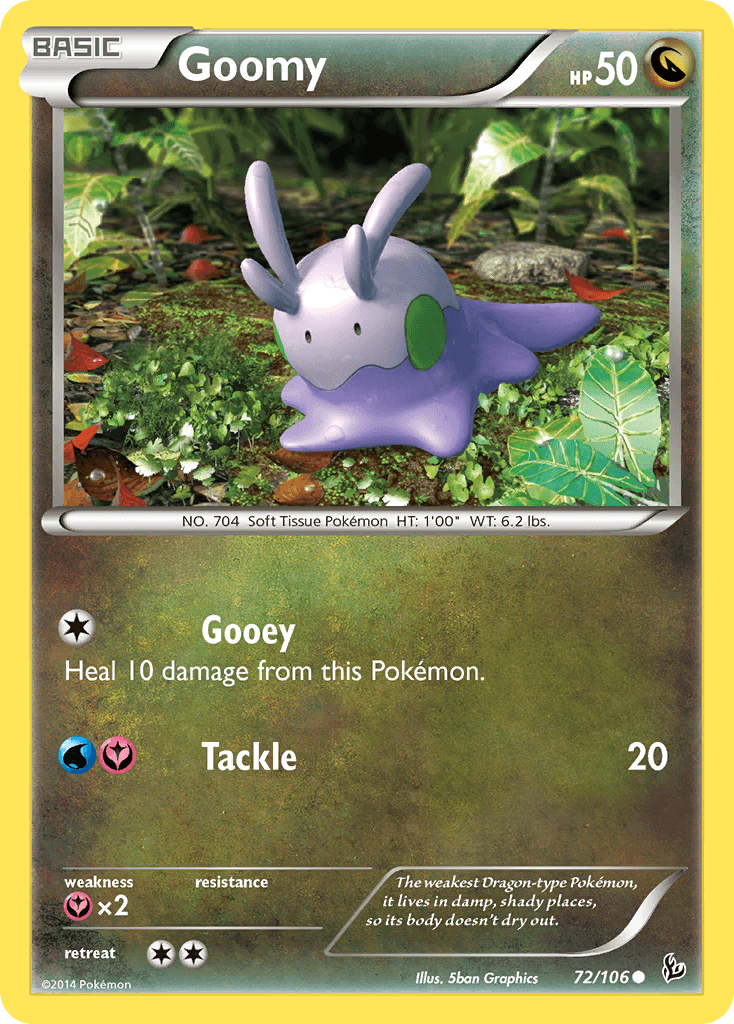 Goomy, kortbilde fra pokemontcg.io