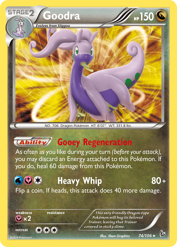 Goodra, kortbilde fra pokemontcg.io