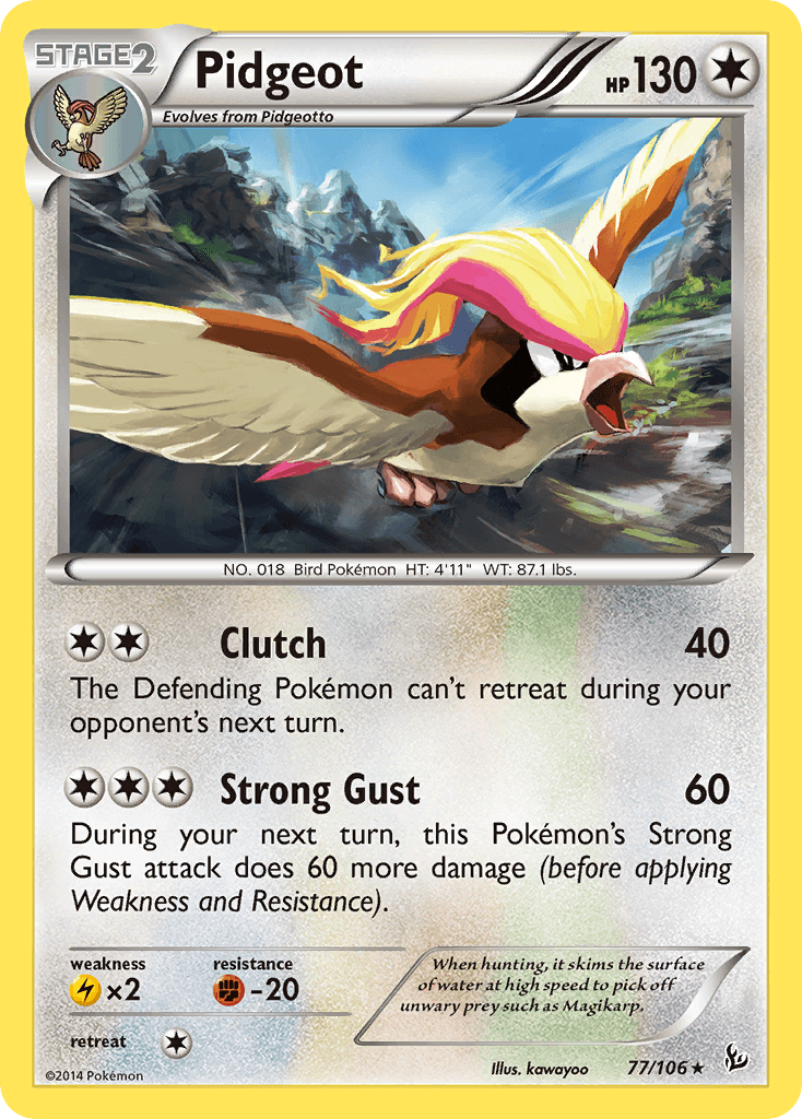 Pidgeot, kortbilde fra pokemontcg.io