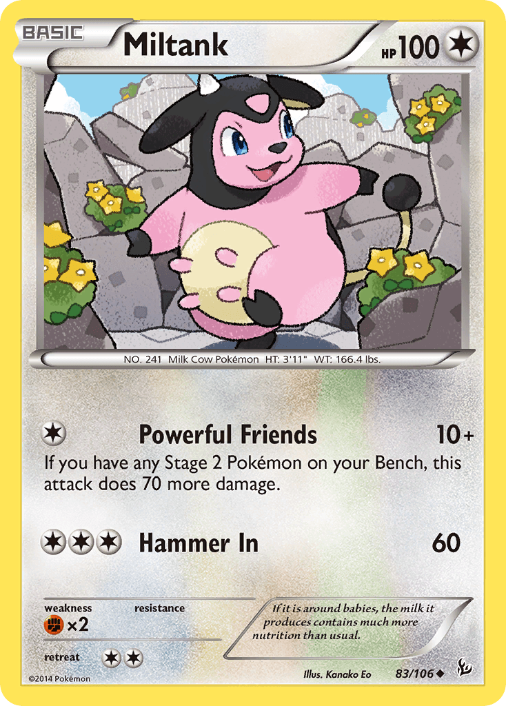 Miltank, kortbilde fra pokemontcg.io