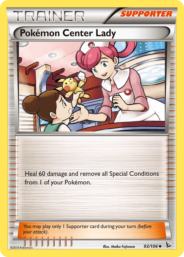 Pokémon Center Lady, kortbilde fra pokemontcg.io