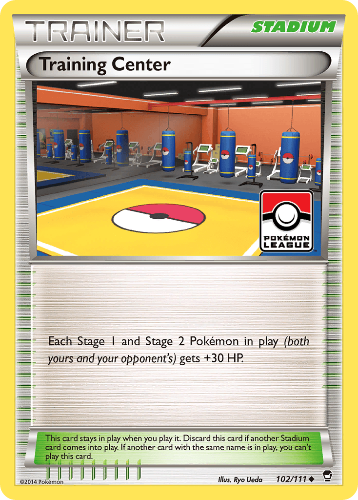 Training Center, kortbilde fra pokemontcg.io