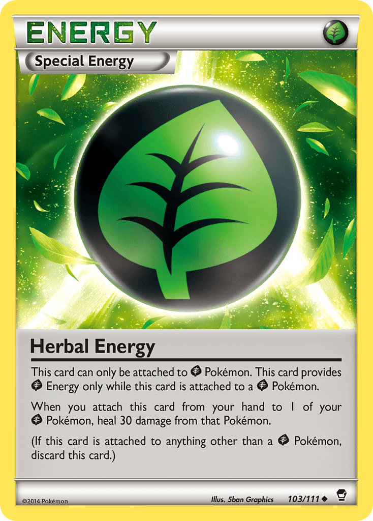 Herbal Energy, kortbilde fra pokemontcg.io