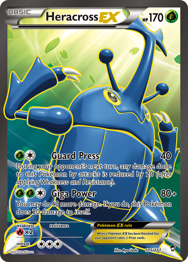Heracross-EX, kortbilde fra pokemontcg.io