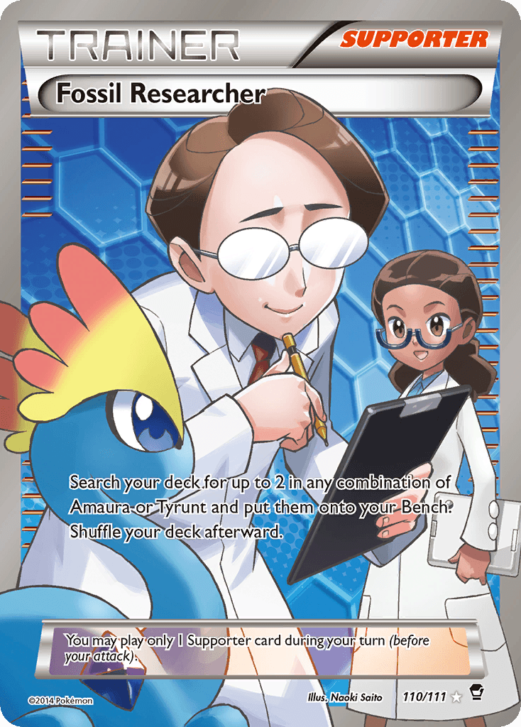 Fossil Researcher, kortbilde fra pokemontcg.io