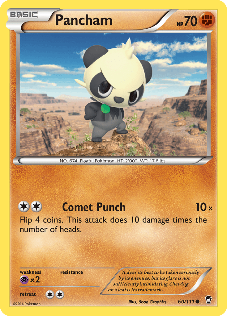 Pancham, kortbilde fra pokemontcg.io
