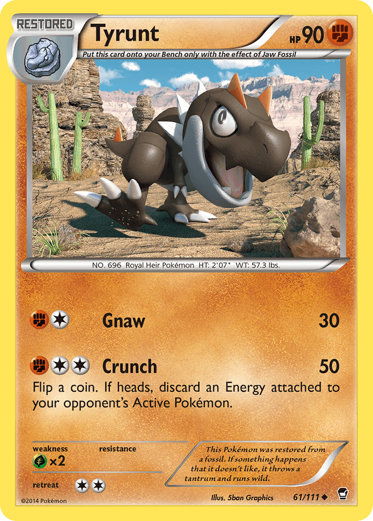 Tyrunt, kortbilde fra pokemontcg.io