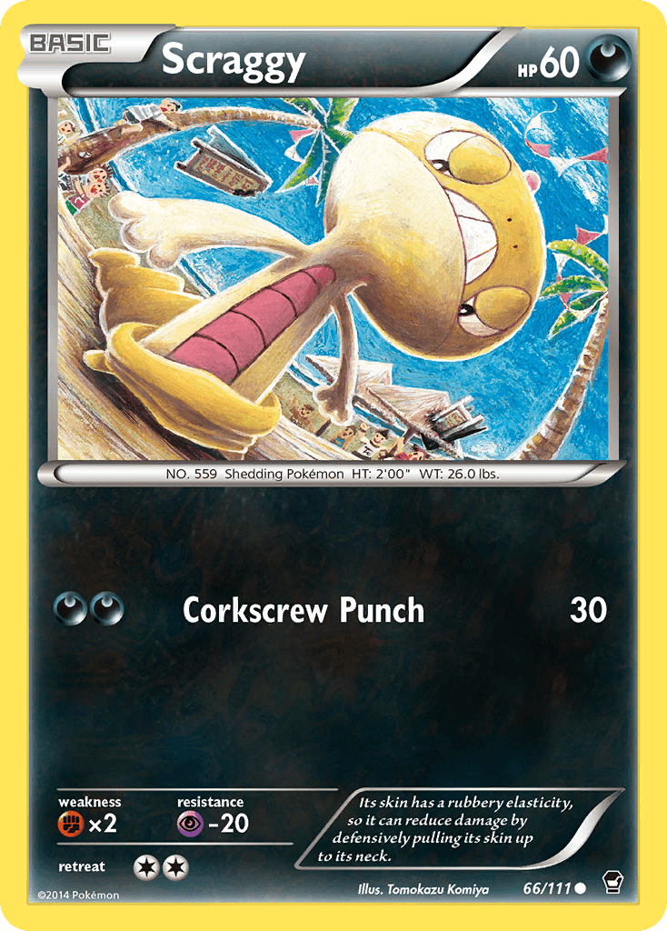 Scraggy, kortbilde fra pokemontcg.io