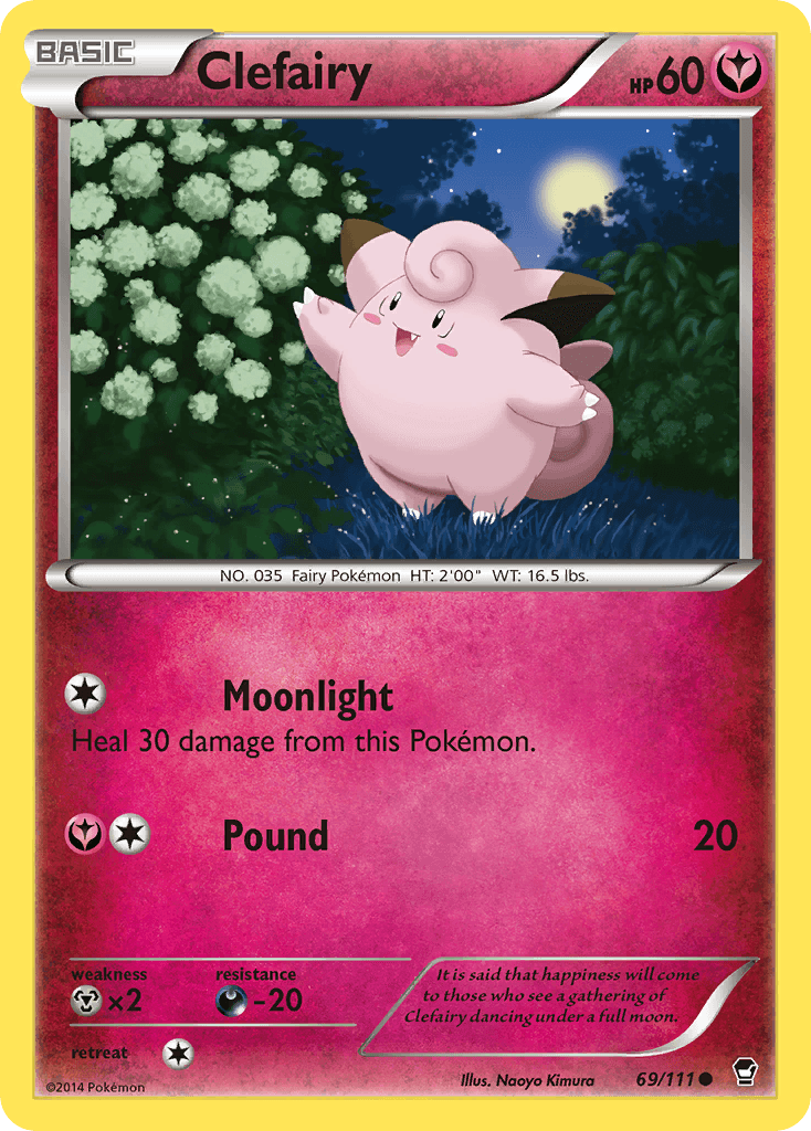 Clefairy, kortbilde fra pokemontcg.io