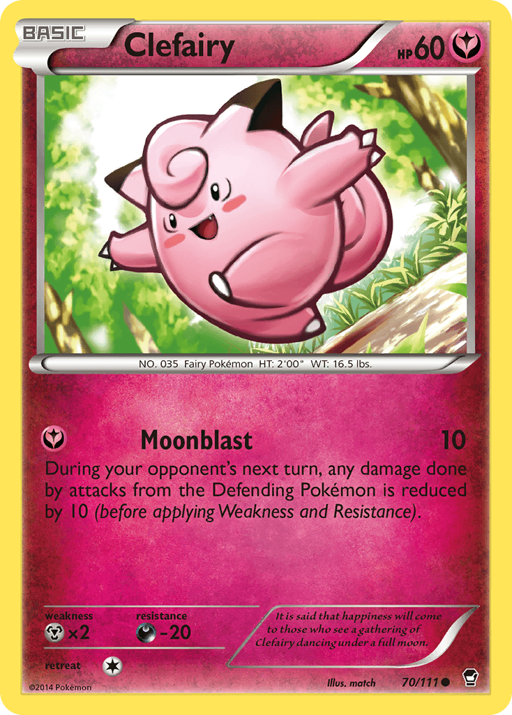 Clefairy, kortbilde fra pokemontcg.io