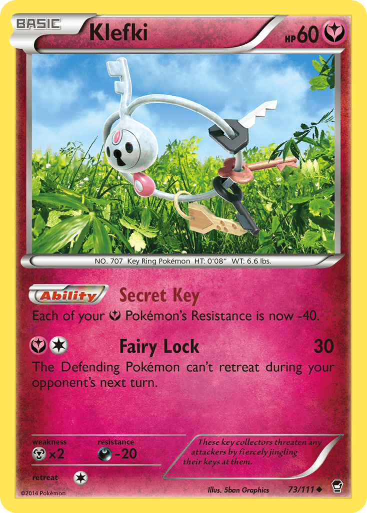 Klefki, kortbilde fra pokemontcg.io