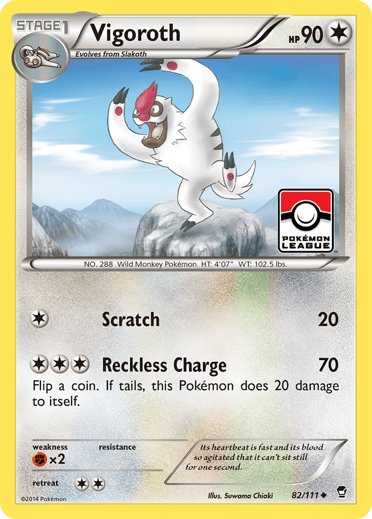 Vigoroth, kortbilde fra pokemontcg.io