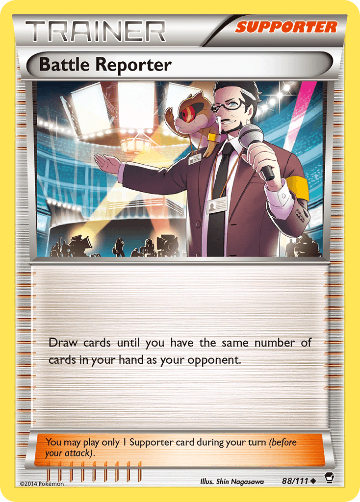 Battle Reporter, kortbilde fra pokemontcg.io