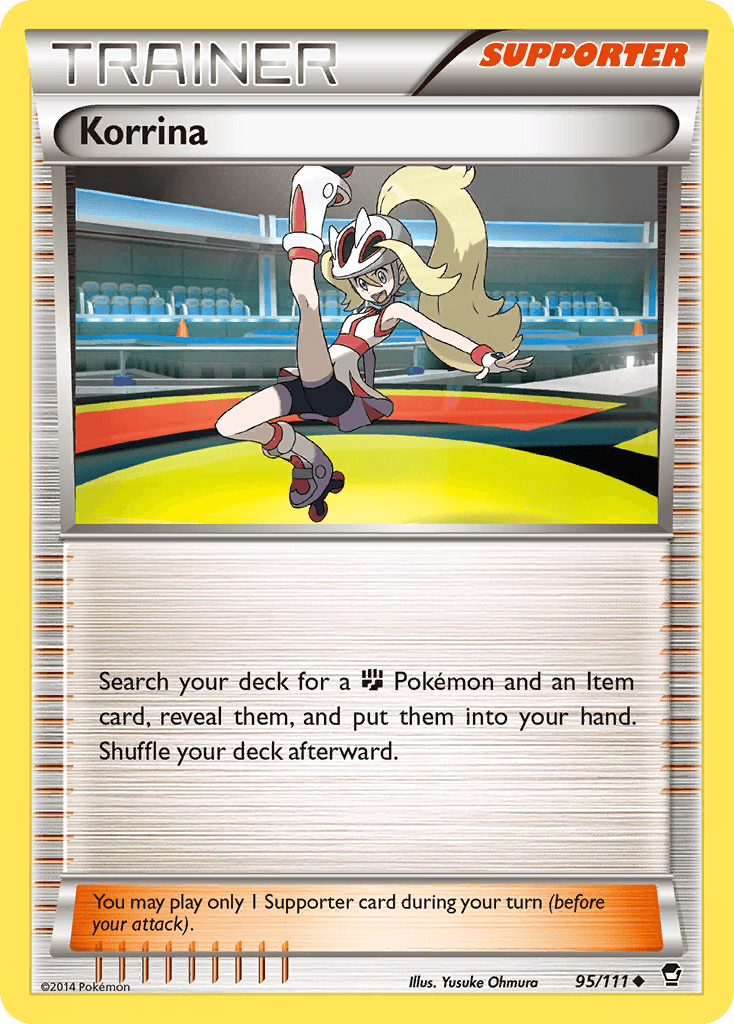 Korrina, kortbilde fra pokemontcg.io