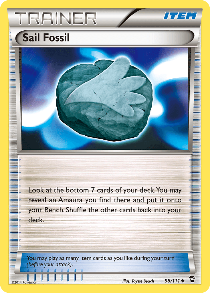 Sail Fossil, kortbilde fra pokemontcg.io