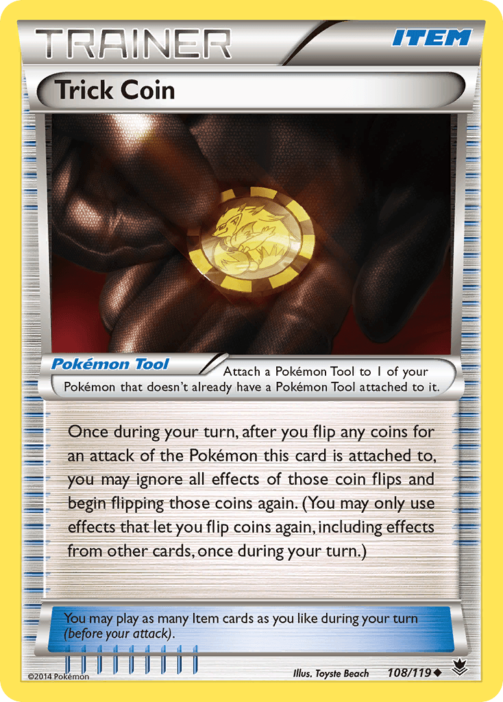 Trick Coin, kortbilde fra pokemontcg.io
