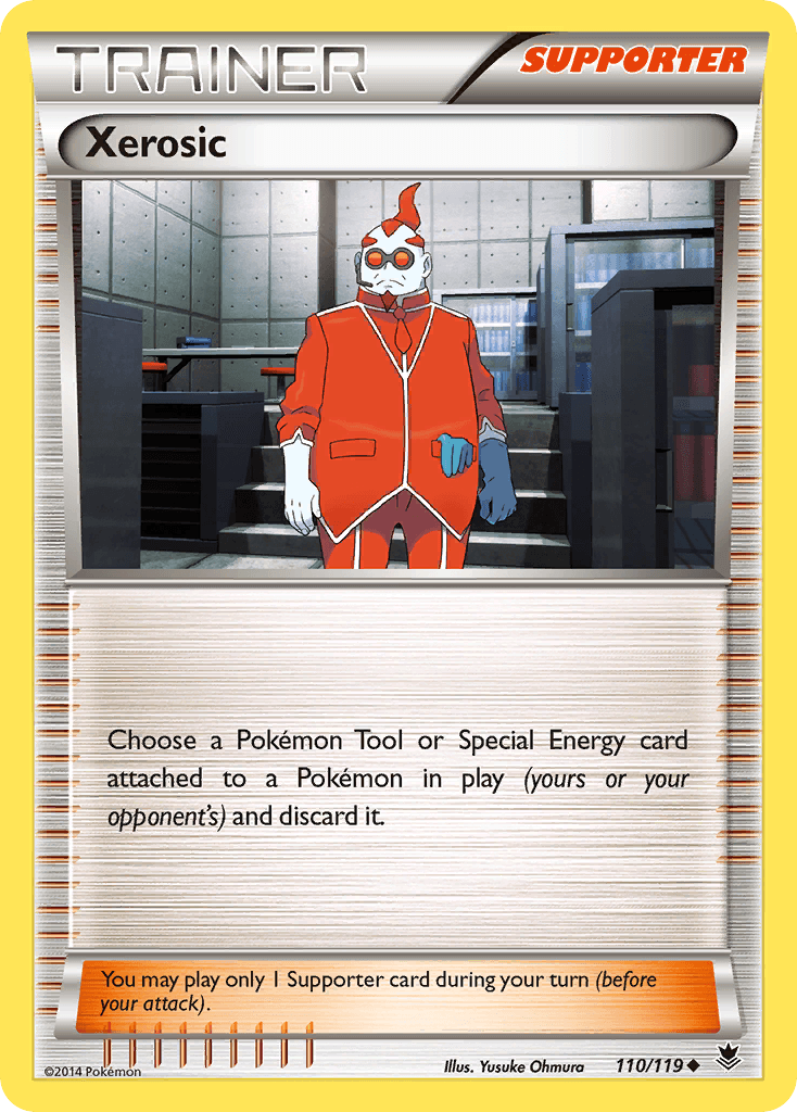 Xerosic, kortbilde fra pokemontcg.io