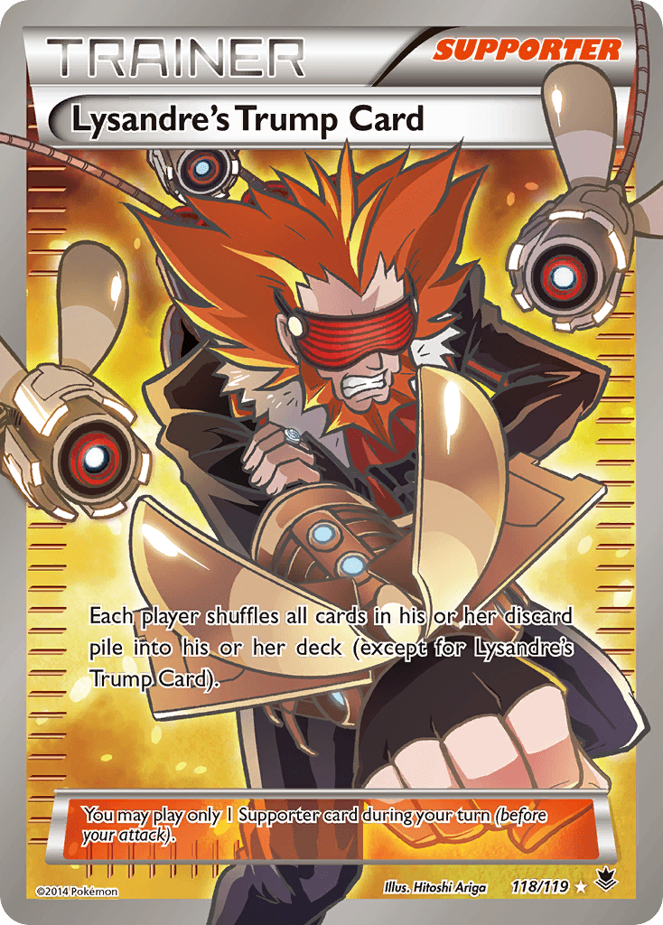 Lysandre's Trump Card, kortbilde fra pokemontcg.io