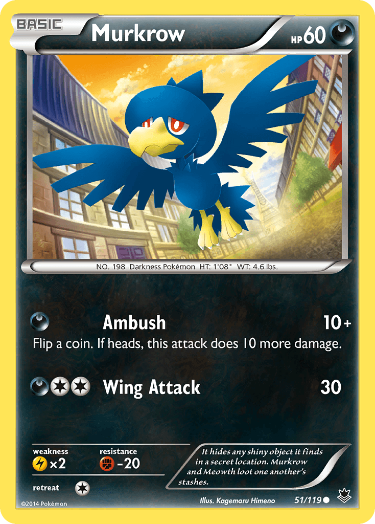 Murkrow, kortbilde fra pokemontcg.io