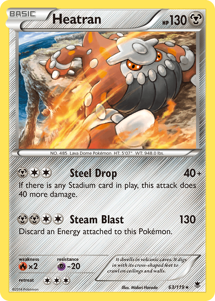 Heatran, kortbilde fra pokemontcg.io
