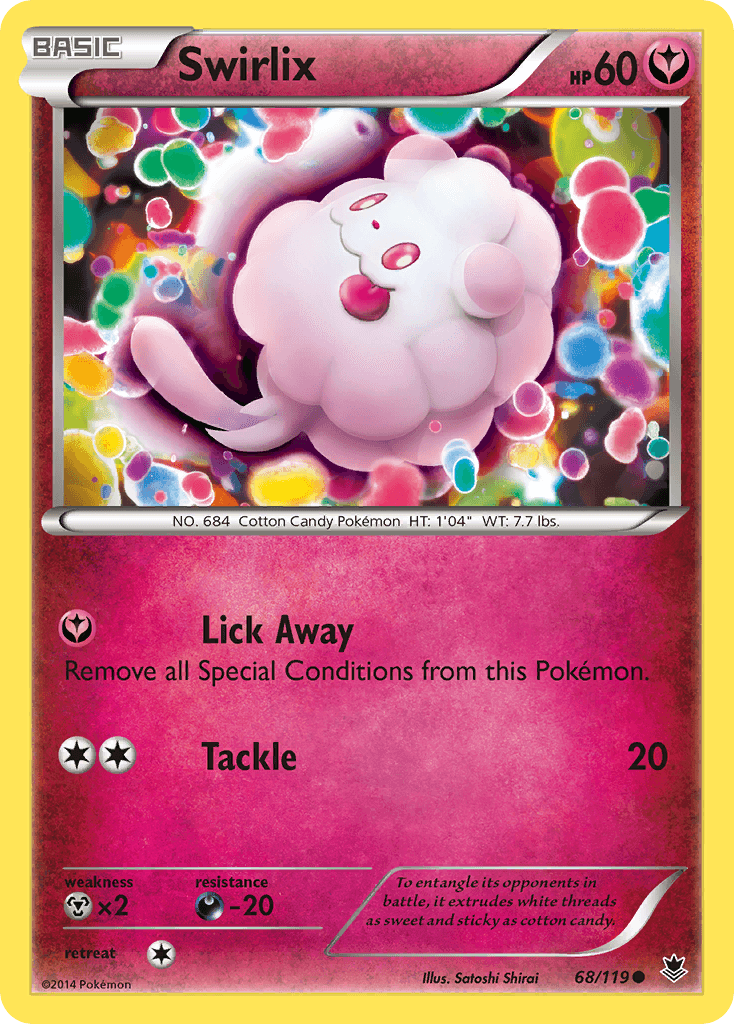 Swirlix, kortbilde fra pokemontcg.io