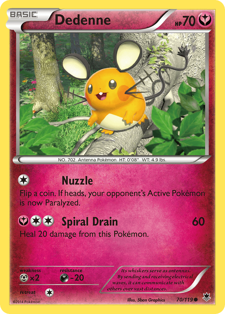 Dedenne, kortbilde fra pokemontcg.io