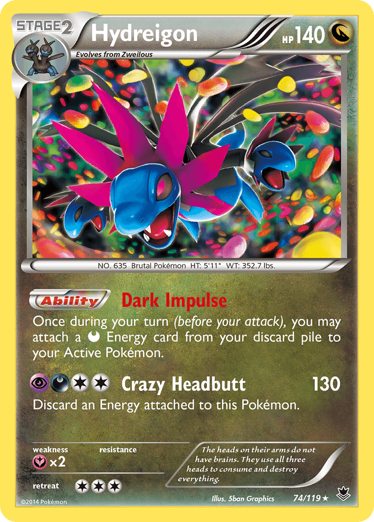 Hydreigon, kortbilde fra pokemontcg.io