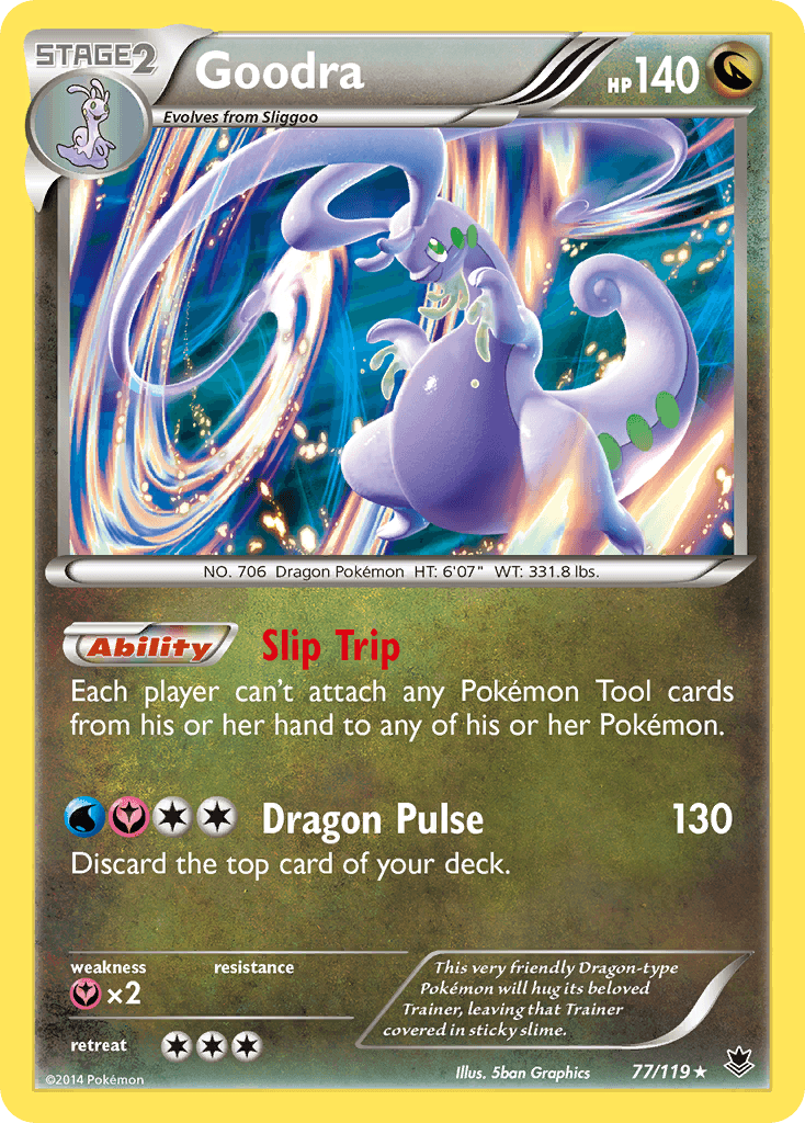 Goodra, kortbilde fra pokemontcg.io