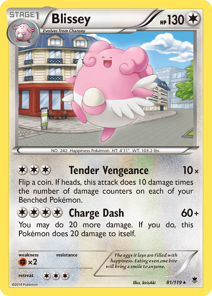 Blissey, kortbilde fra pokemontcg.io