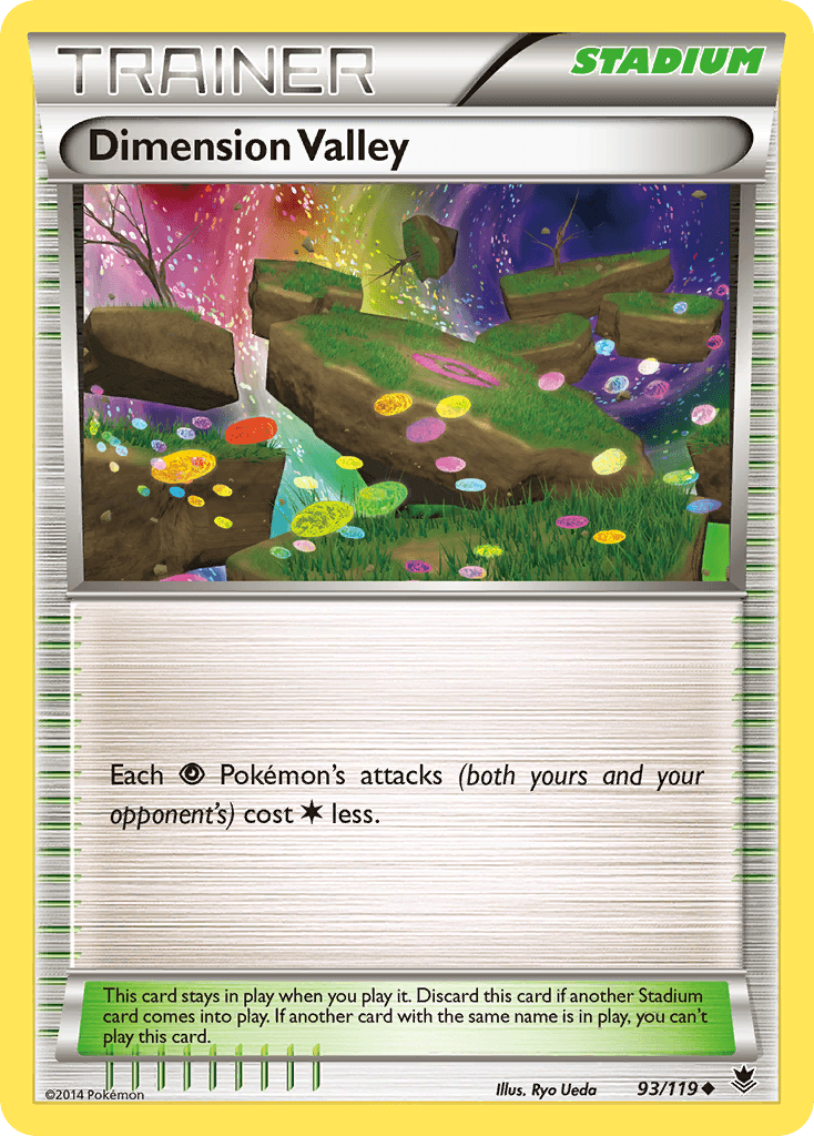 Dimension Valley, kortbilde fra pokemontcg.io