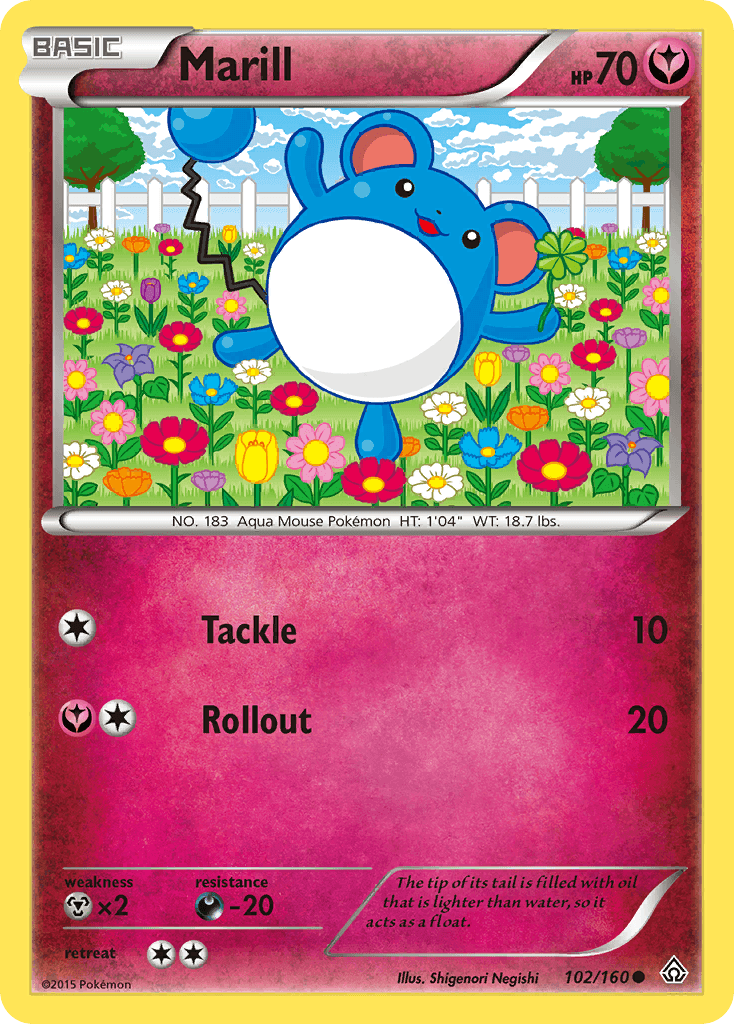 Marill, kortbilde fra pokemontcg.io