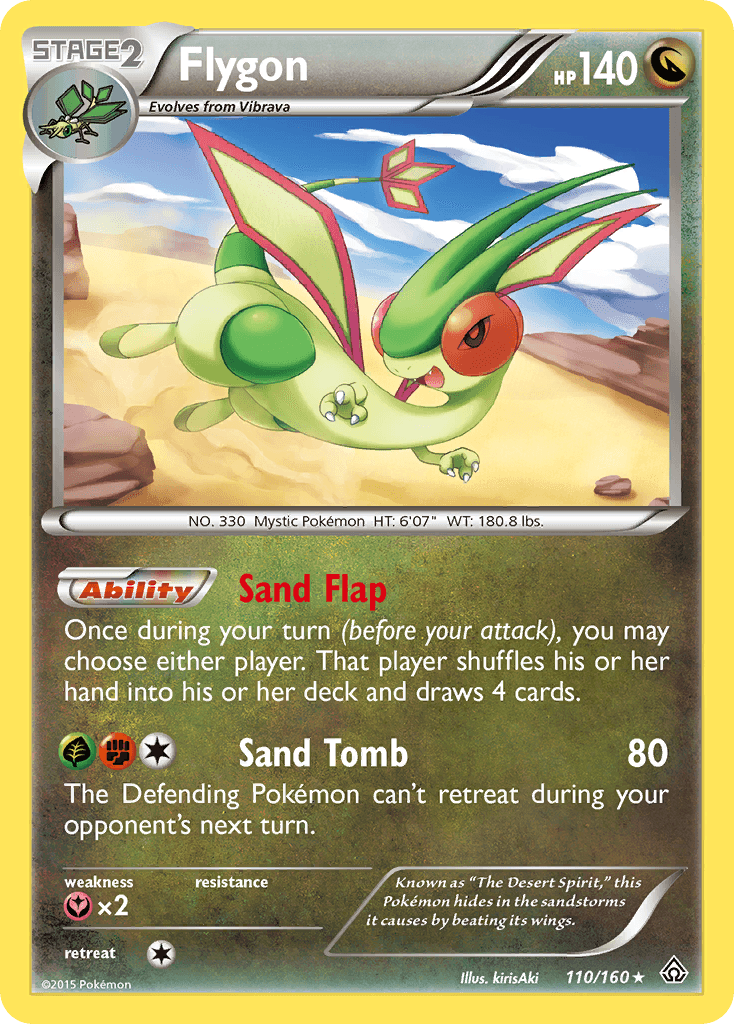 Flygon, kortbilde fra pokemontcg.io