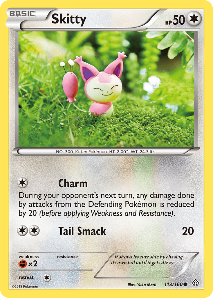 Skitty, kortbilde fra pokemontcg.io