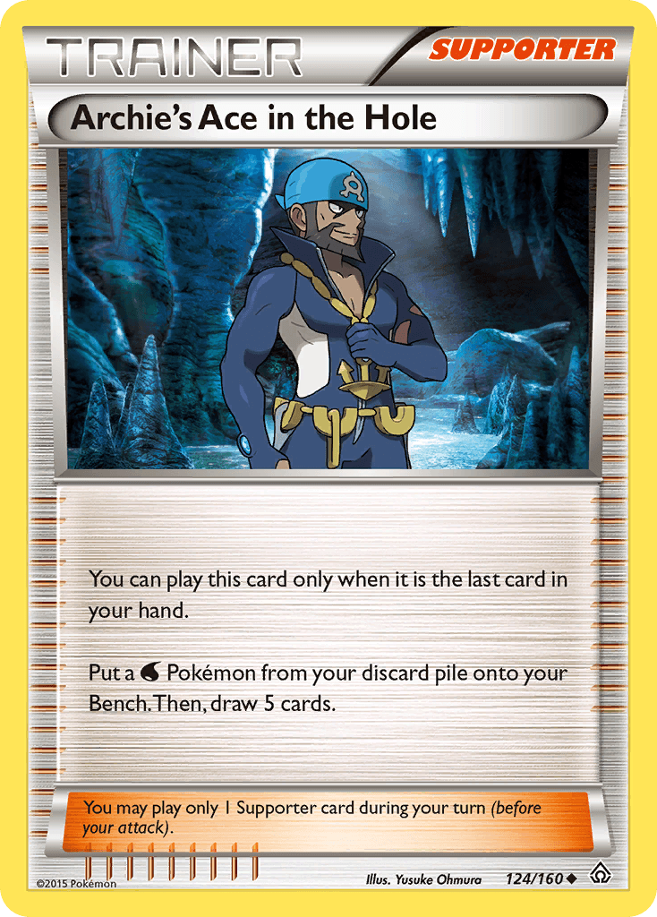 Archie's Ace in the Hole, kortbilde fra pokemontcg.io