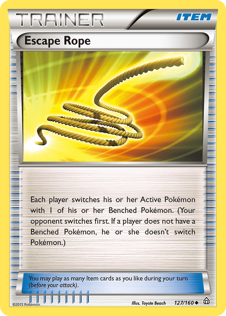 Escape Rope, kortbilde fra pokemontcg.io