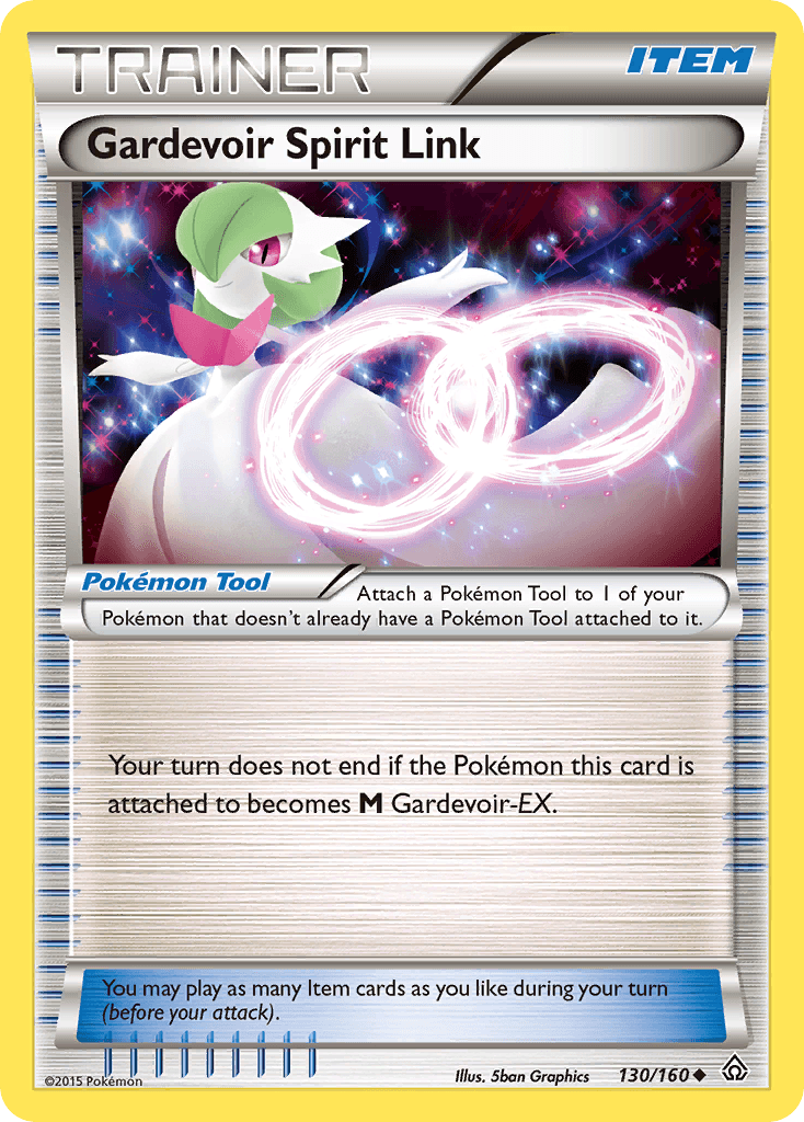 Gardevoir Spirit Link, kortbilde fra pokemontcg.io
