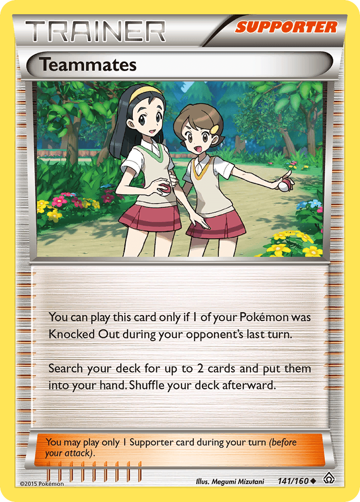 Teammates, kortbilde fra pokemontcg.io