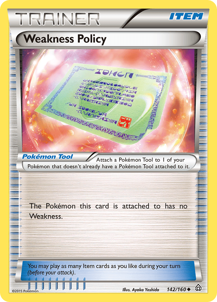 Weakness Policy, kortbilde fra pokemontcg.io