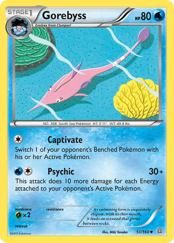 Gorebyss, kortbilde fra pokemontcg.io