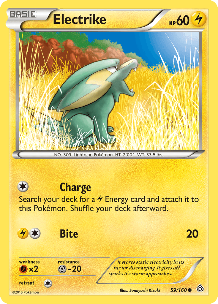 Electrike, kortbilde fra pokemontcg.io