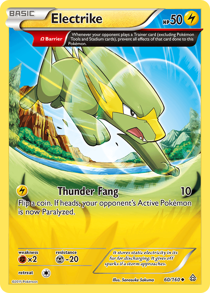 Electrike, kortbilde fra pokemontcg.io