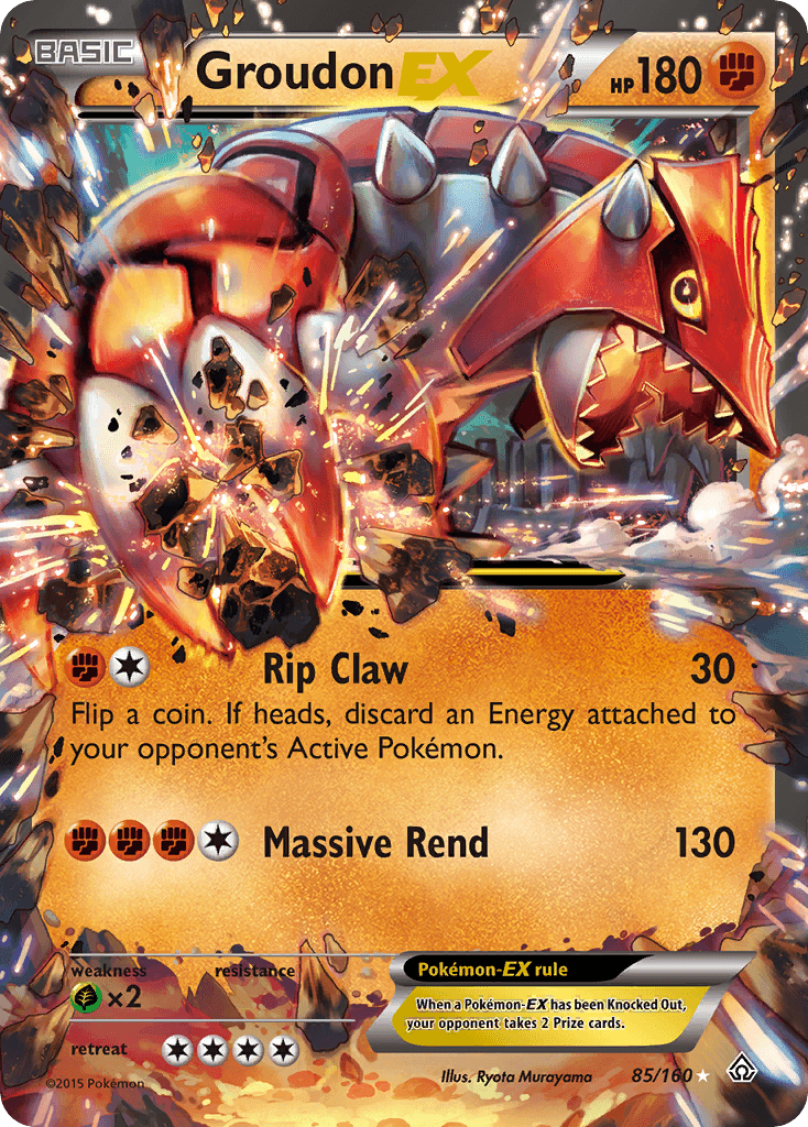 Groudon-EX, kortbilde fra pokemontcg.io