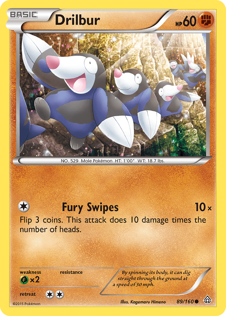 Drilbur, kortbilde fra pokemontcg.io