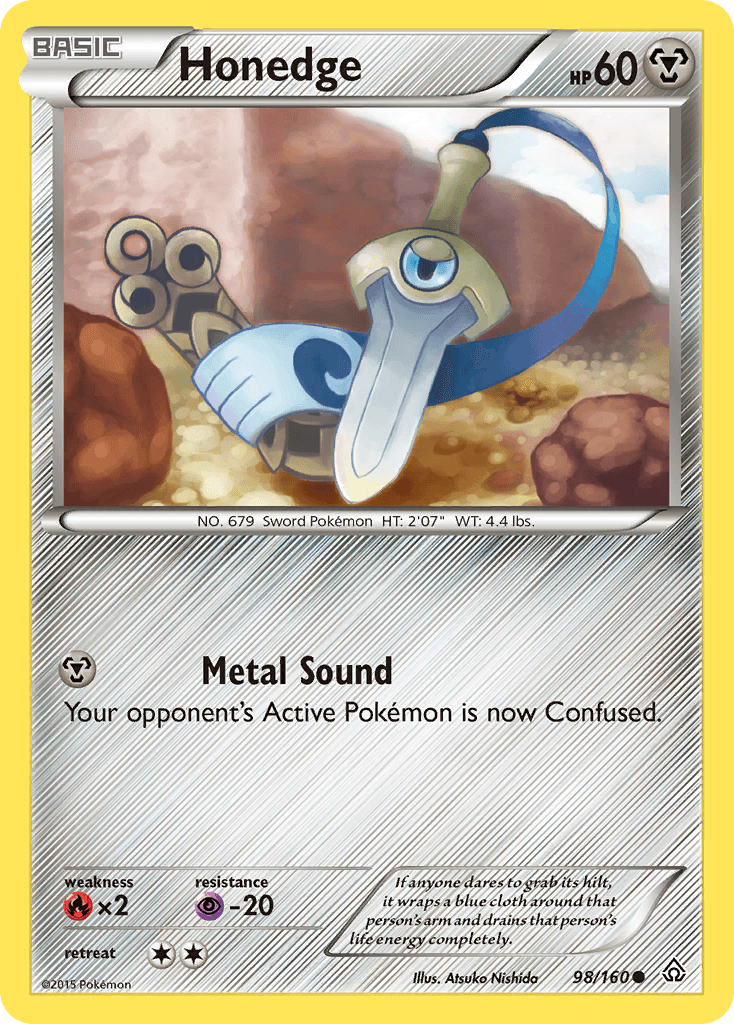 Honedge, kortbilde fra pokemontcg.io