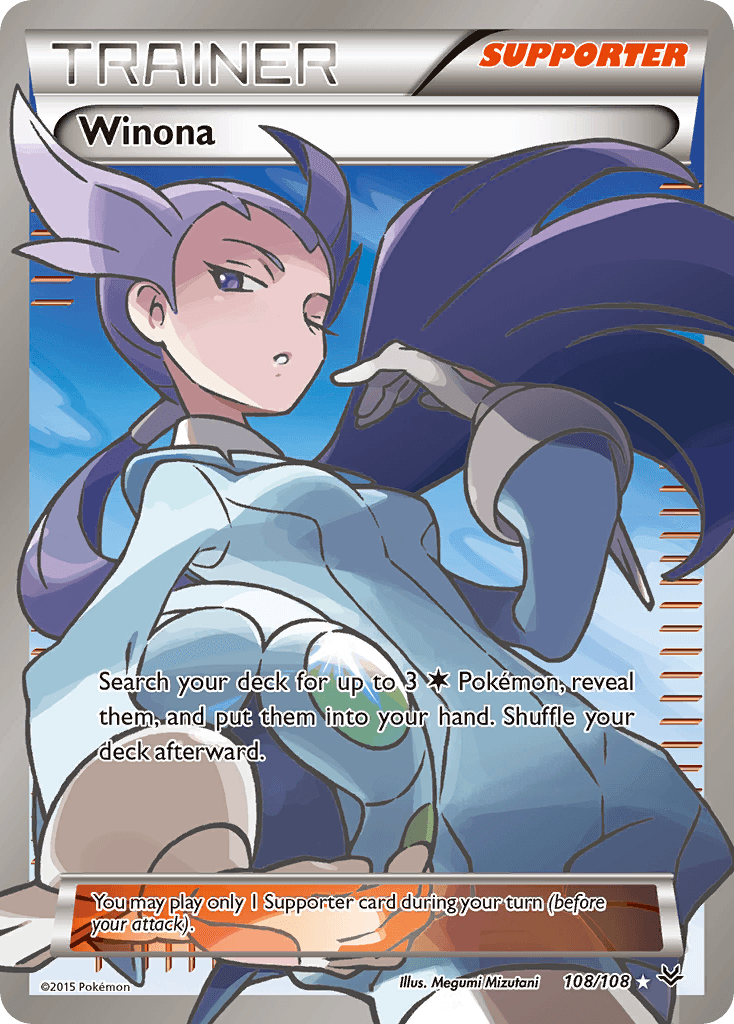 Winona, kortbilde fra pokemontcg.io