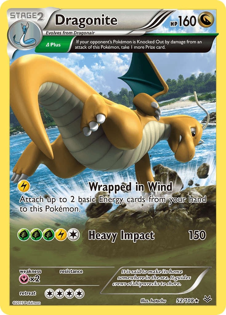 Dragonite, kortbilde fra pokemontcg.io