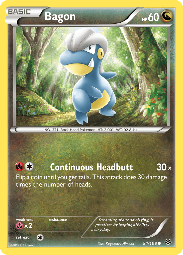 Bagon, kortbilde fra pokemontcg.io